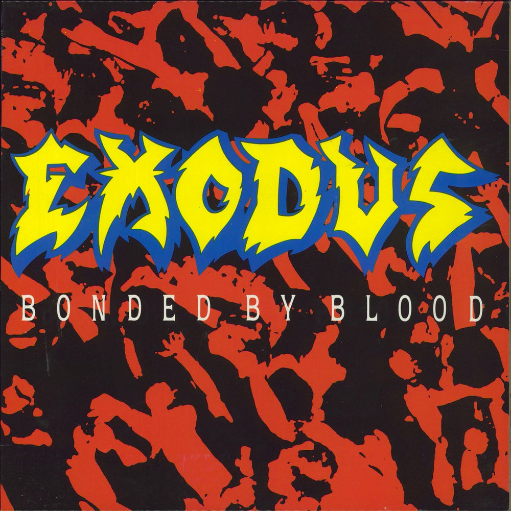 Exodus Bonded By Blood + Bonus Tracks UK vinyl LP album (LP record) MFN44