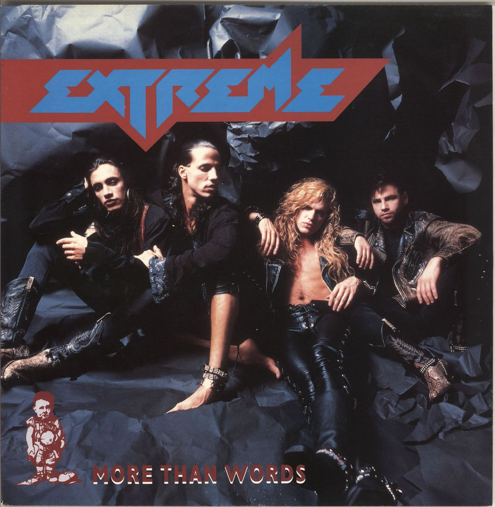 Extreme More Than Words UK 12" vinyl single (12 inch record / Maxi-single) AMX792