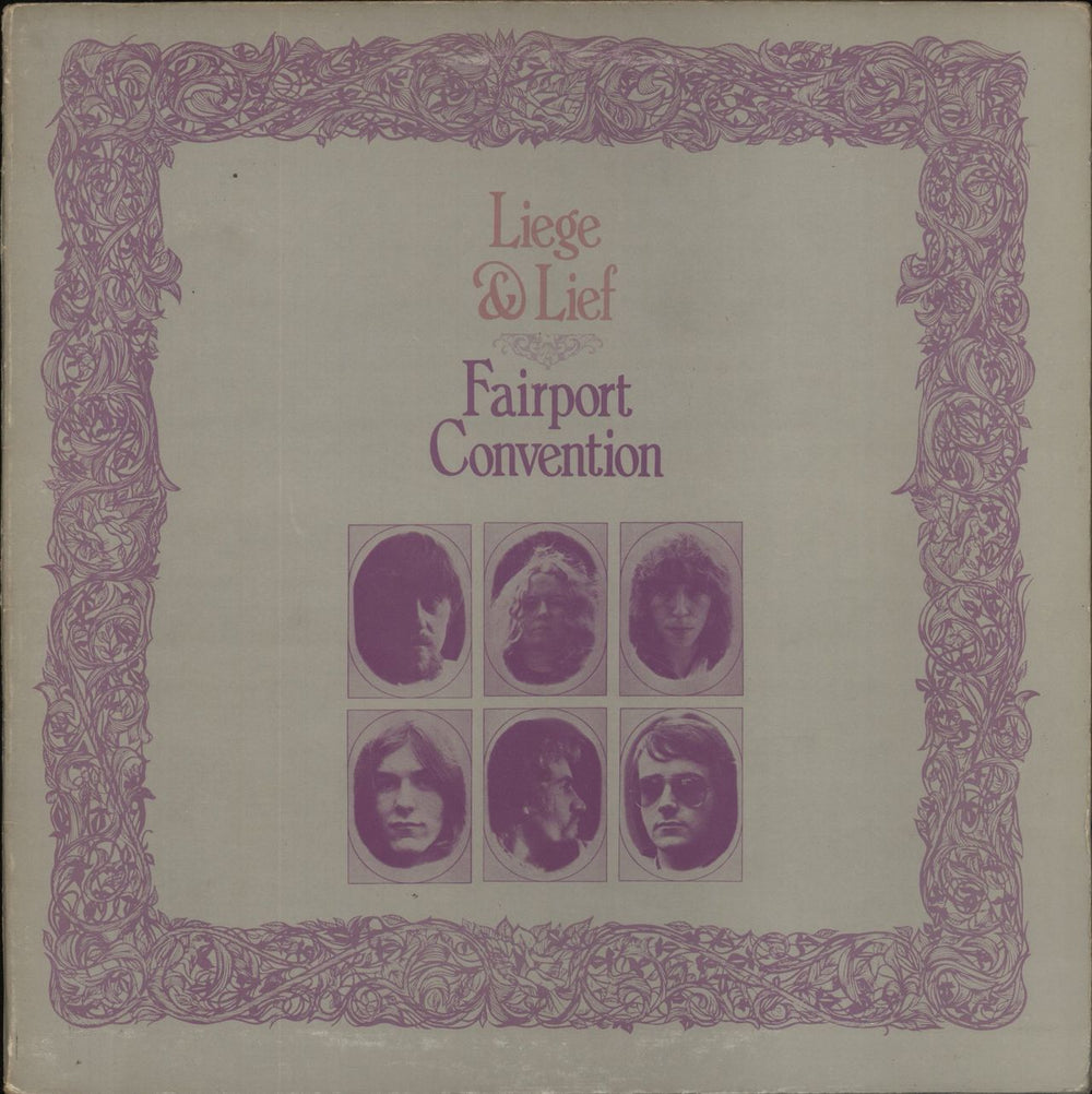 Fairport Convention Liege & Lief - 1st - VG UK vinyl LP album (LP record) ILPS9115