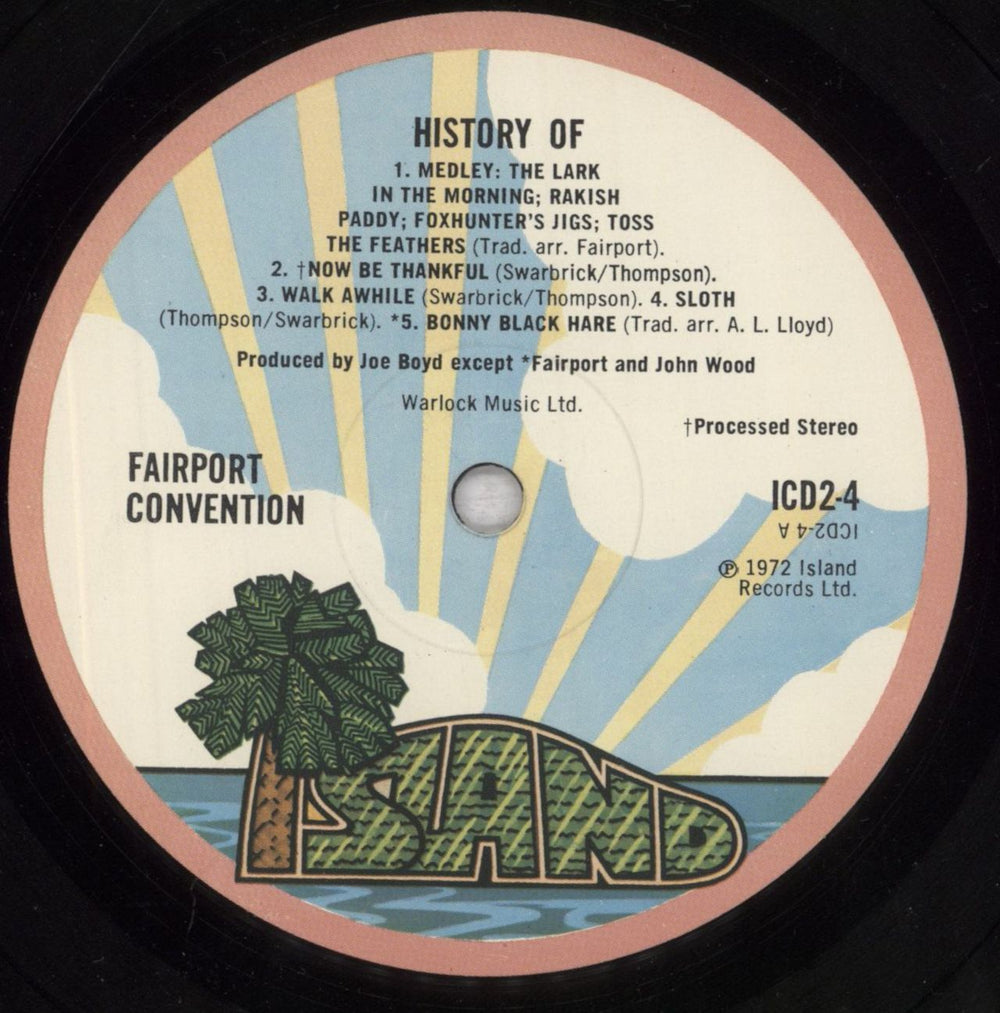 Fairport Convention The History Of Fairport Convention - 1st - EX UK 2-LP vinyl record set (Double LP Album) F-C2LTH836501