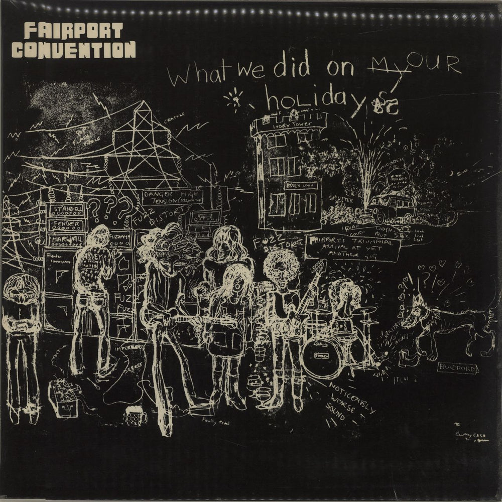 Fairport Convention What We Did On Our Holidays - 5th UK vinyl LP album (LP record) ILPS9092