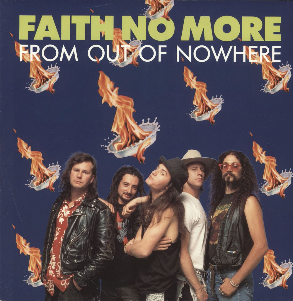 Faith No More From Out Of Nowhere UK 12" vinyl single (12 inch record / Maxi-single) LASHX24