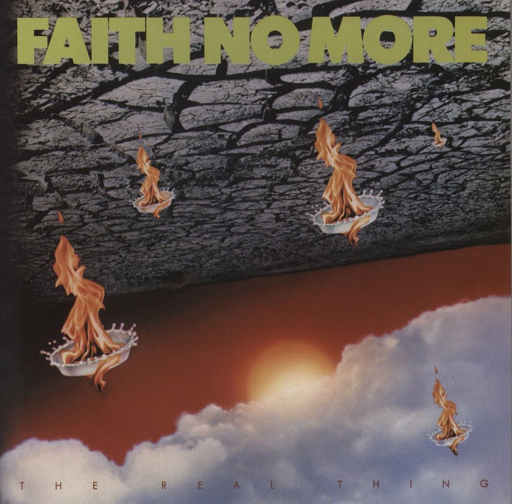 Faith No More The Real Thing UK vinyl LP album (LP record) 828154-1