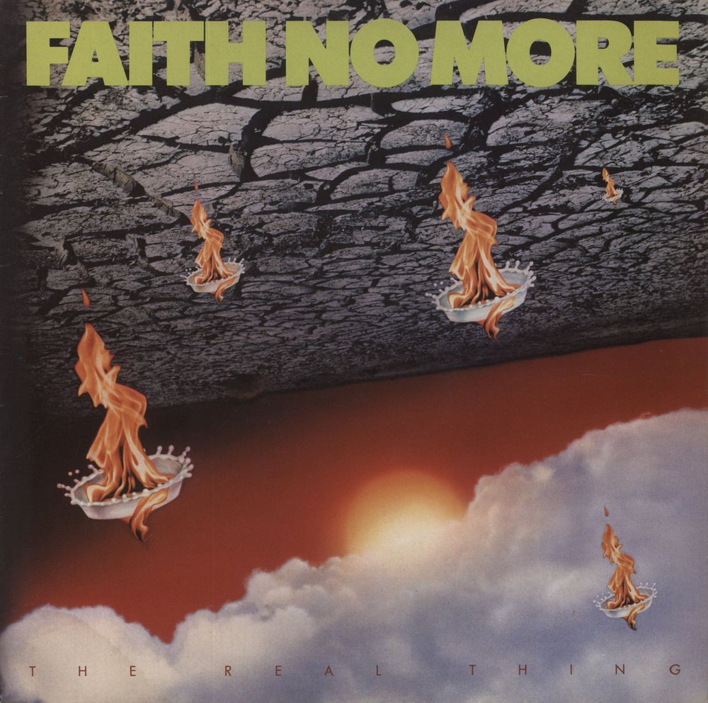 Faith No More The Real Thing - VG Dutch vinyl LP album (LP record) 828154-1