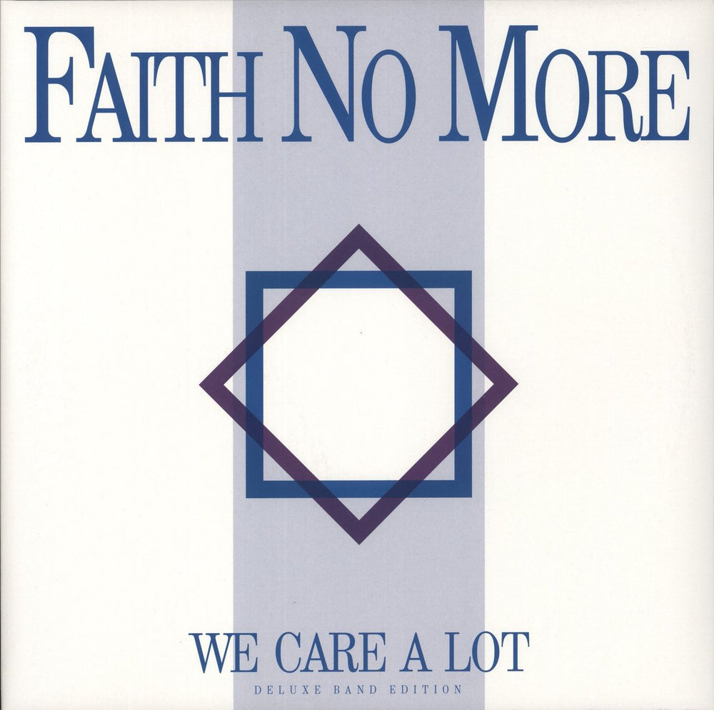 Faith No More We Care A Lot - Deluxe Band Edition UK 2-LP vinyl record set (Double LP Album) FNM2LWE778978