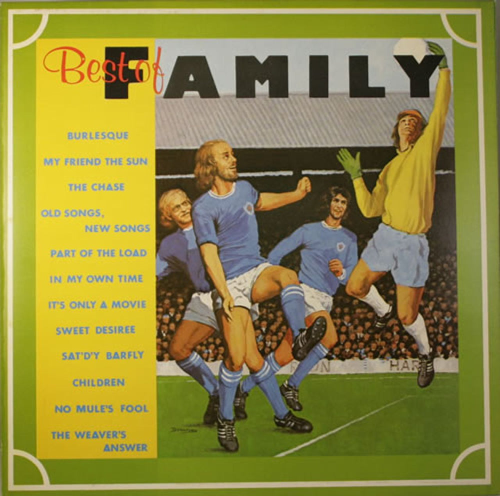 Family Best Of Family + Inner UK vinyl LP album (LP record) K54023