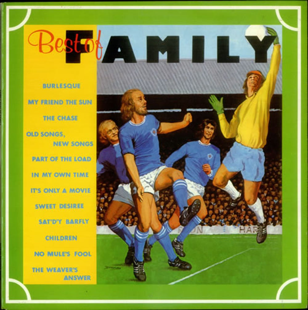 Family Best Of Family UK vinyl LP album (LP record) K54023