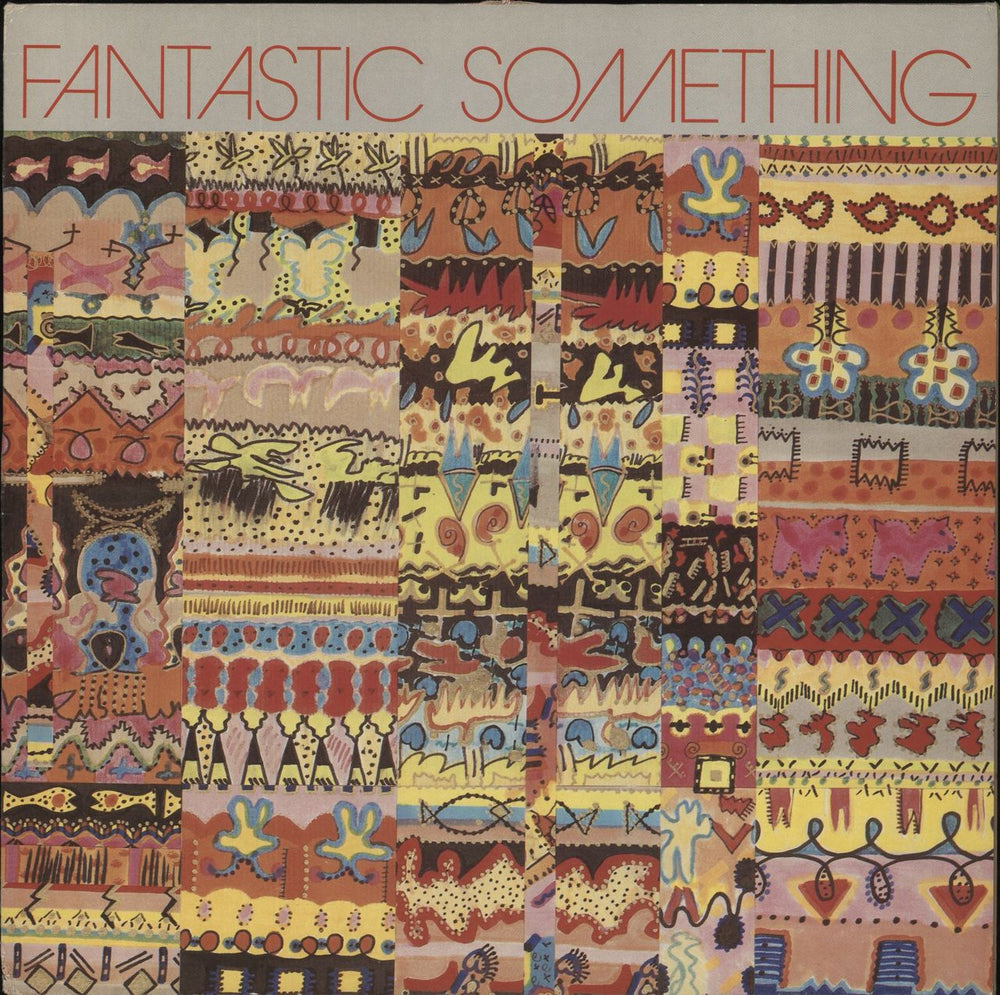 Fantastic Something Fantastic Something - Press Release UK Promo vinyl LP album (LP record) BYN4