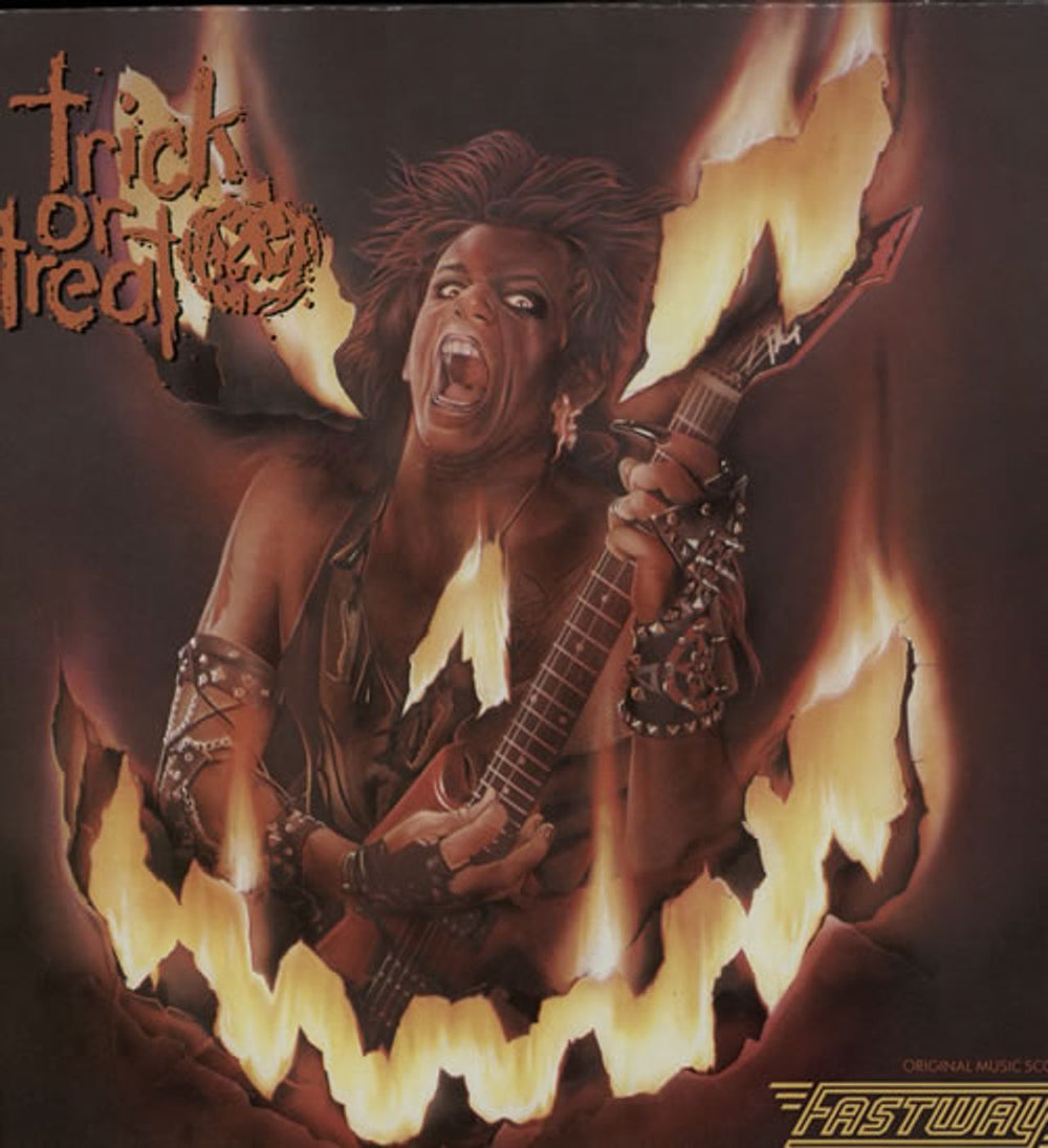 Fastway Trick Or Treat UK vinyl LP album (LP record) 4504441