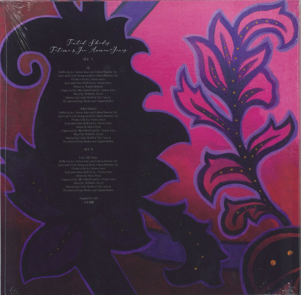 Fatima Tinted Shades UK vinyl LP album (LP record) 5060263725954