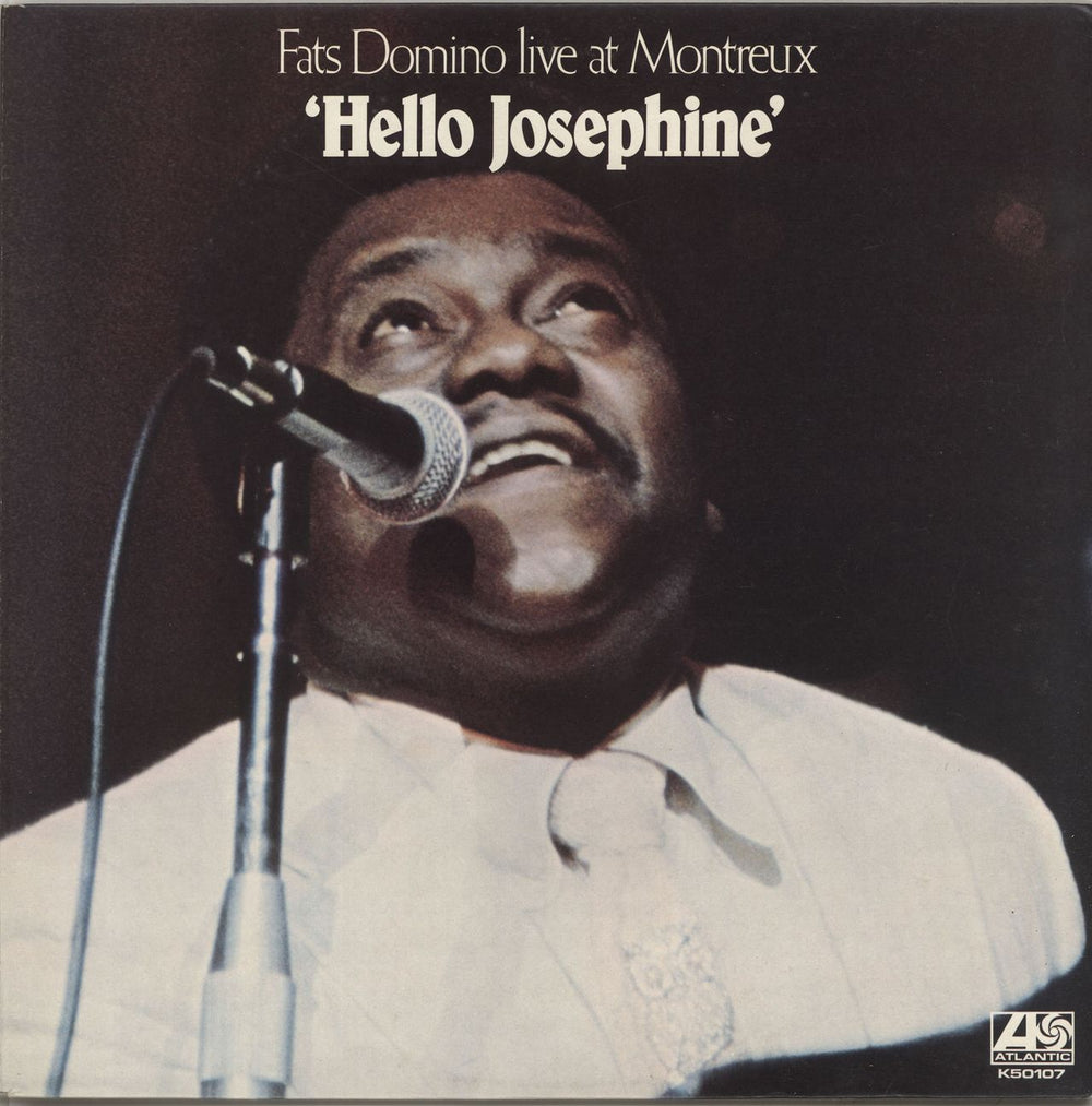 Fats Domino Hello Josephine Live At Montreux UK vinyl LP album (LP record) K50107