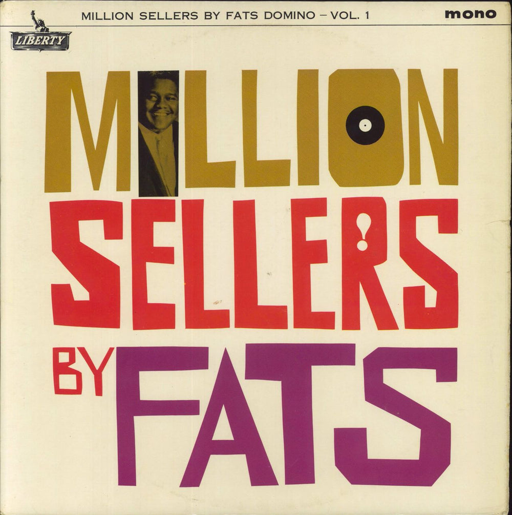 Fats Domino Million Sellers By Fats Domino Vol. 1 UK vinyl LP album (LP record) LBY3033