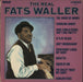 Fats Waller The Real Fats Waller UK vinyl LP album (LP record) CDM1015