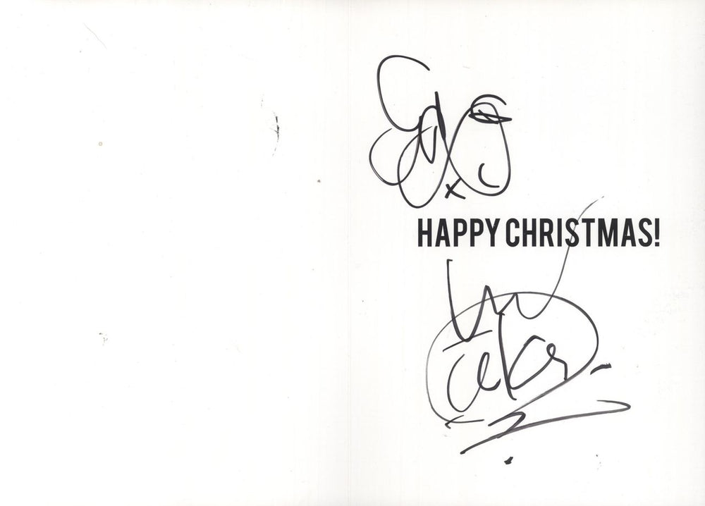 Feeder Christmas 2012 - Autographed UK 2-LP vinyl record set (Double LP Album) FEE2LCH833090