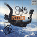 Feeder Crash - Clear Vinyl - Autographed UK 7" vinyl single (7 inch record / 45) ECS42