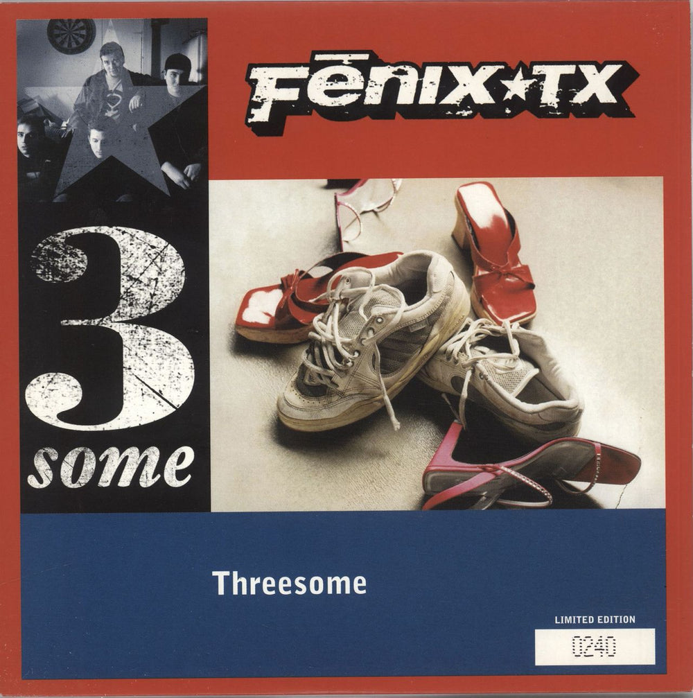 Fenix TX Threesome - Numbered UK 7" vinyl single (7 inch record / 45) MCS40279