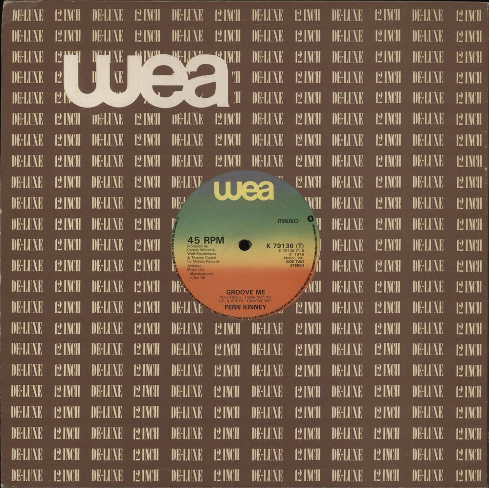 Fern Kinney I Want You Back UK 12" vinyl single (12 inch record / Maxi-single)