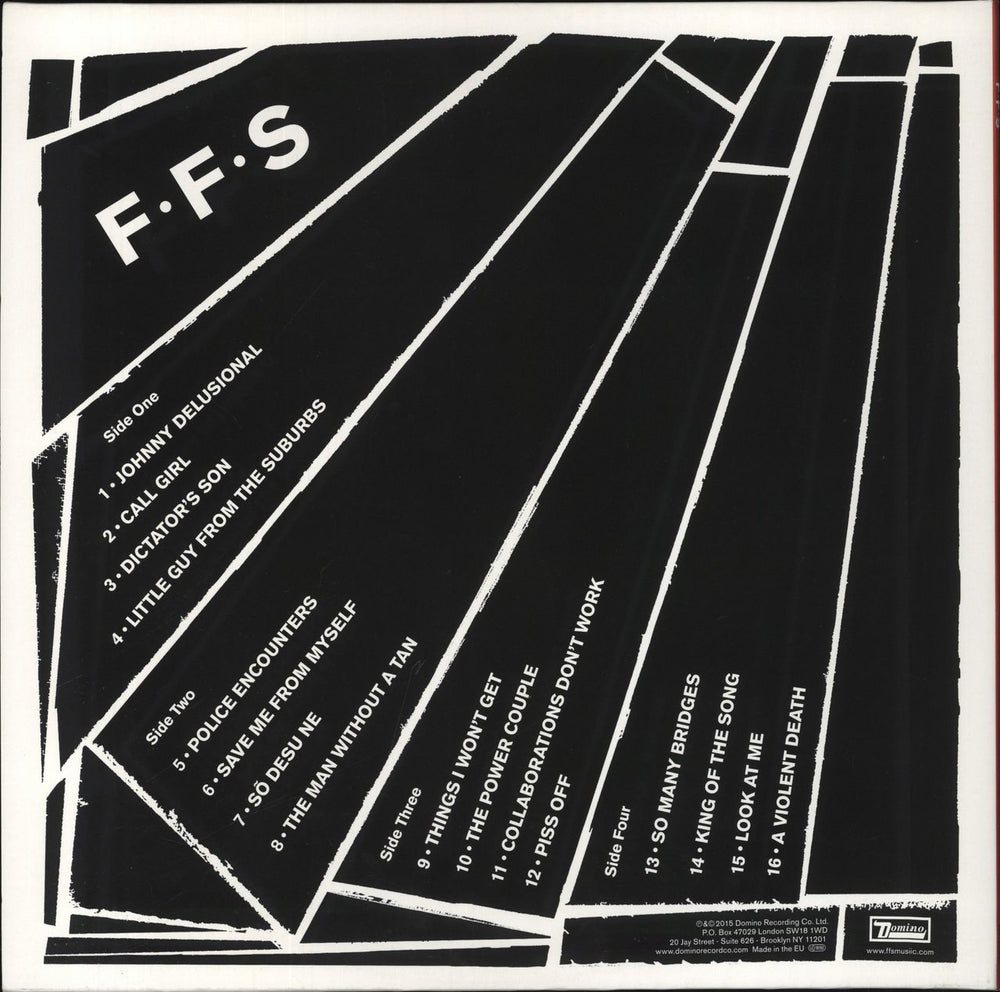 FFS FFS - 180 Gram Vinyl UK 2-LP vinyl record set (Double LP Album)