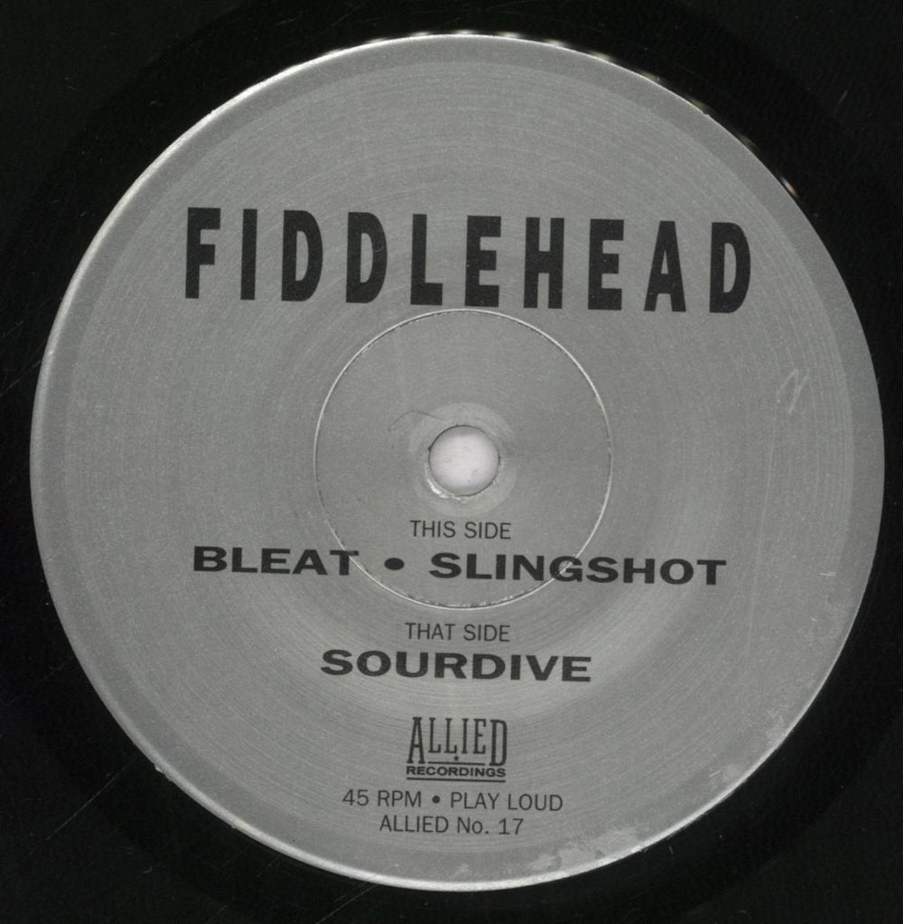 Fiddlehead (90'S) Bleat US 7" vinyl single (7 inch record / 45) 7M507BL841201