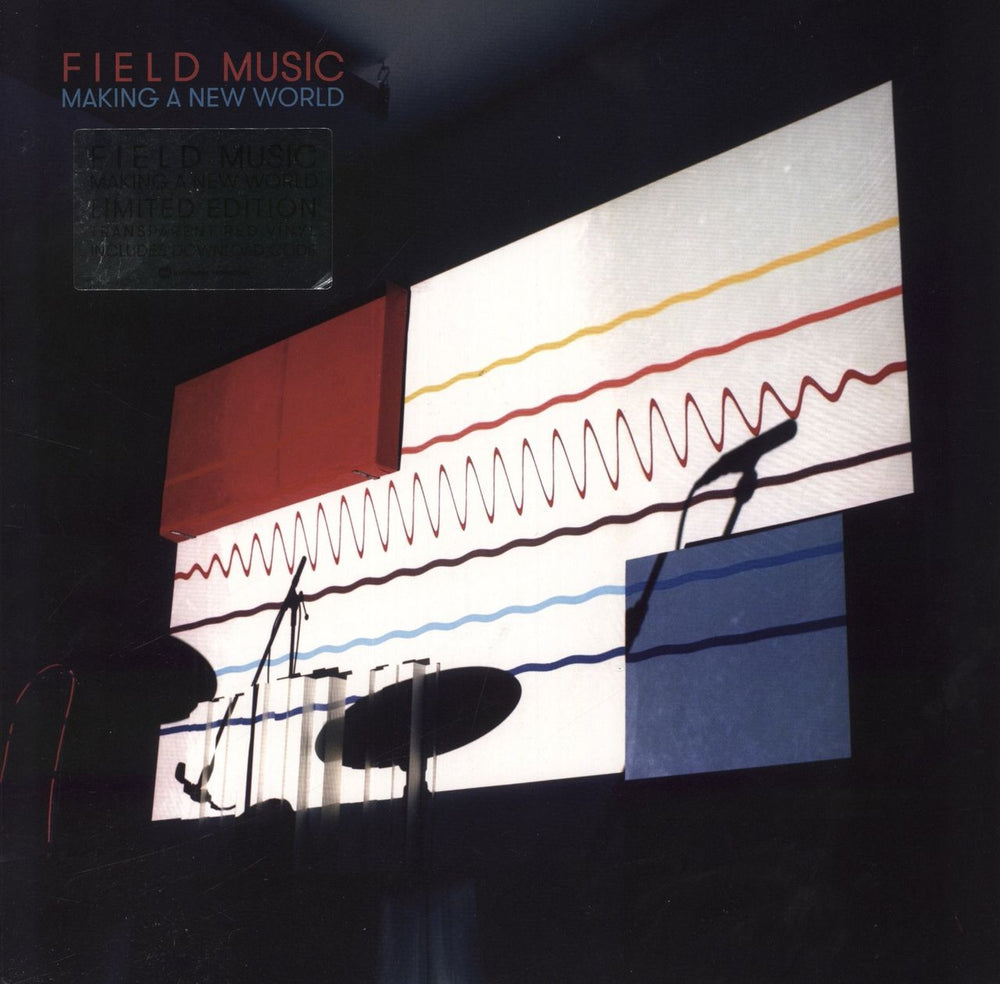 Field Music Making A New World - Red Vinyl UK vinyl LP album (LP record) MI0569LPX