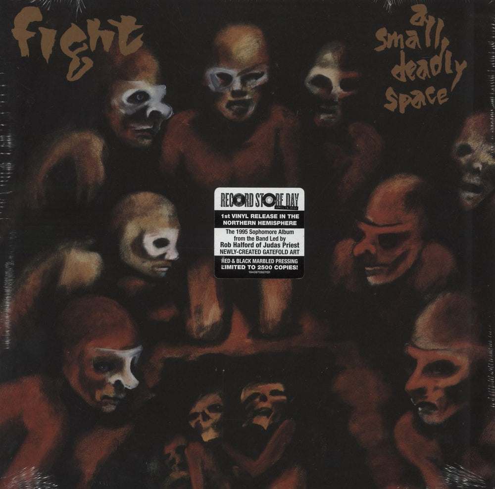 Fight A Small Deadly Space - Red & Black Marble Vinyl - RSD2020 - Sealed US vinyl LP album (LP record) RGM1015