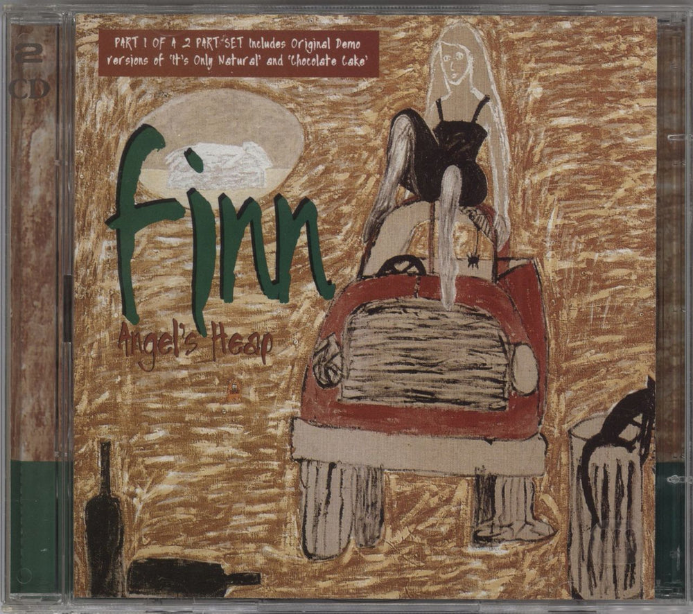 Finn Brothers Angel's Heap - Parts 1 & 2 UK 2-CD single set (Double CD single) CDRS6421