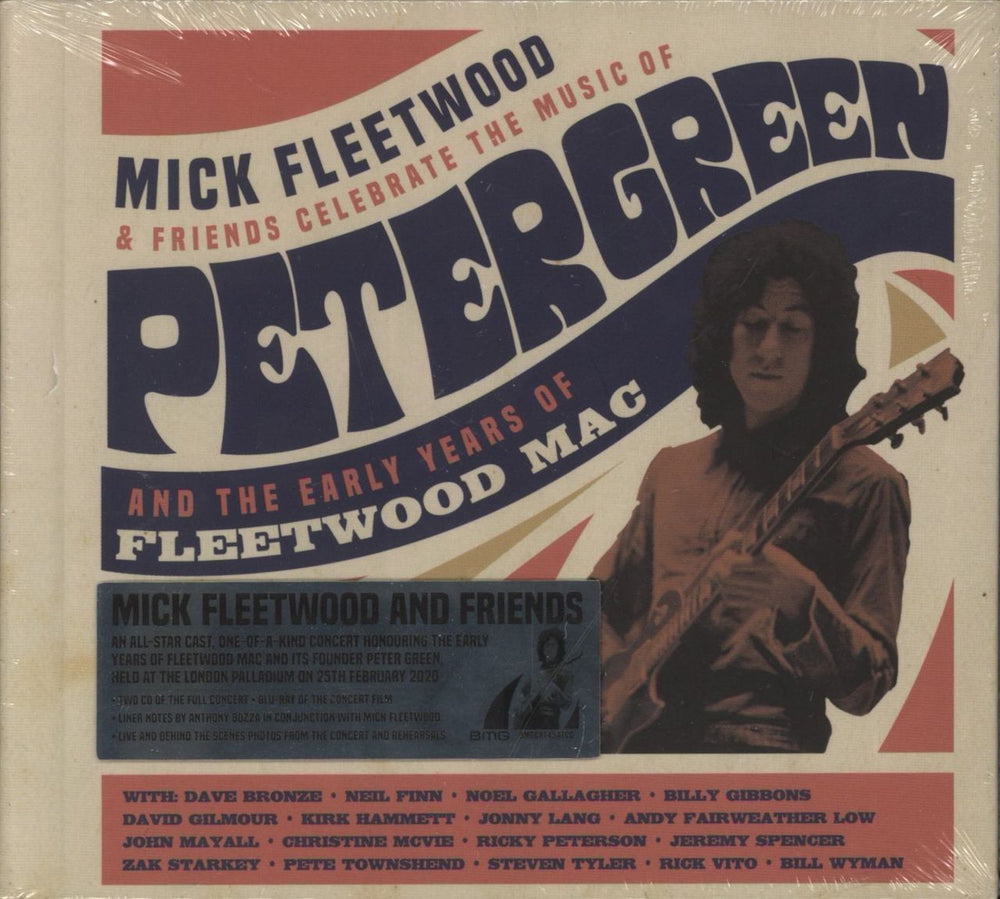 Fleetwood Mac Celebrate The Music Of Peter Green - 2C/Blu-ray - Sealed UK 2-disc CD/DVD set BMGCAT454TCD