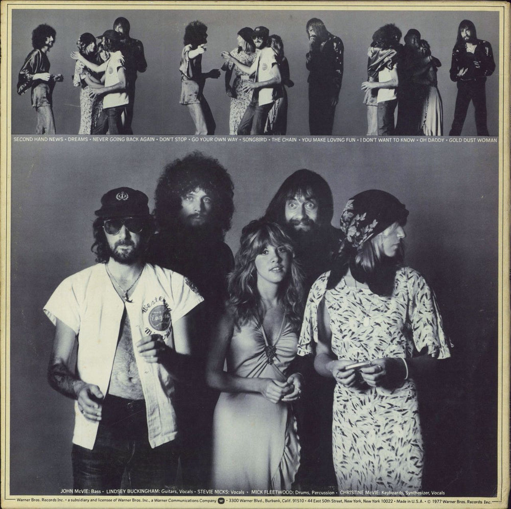 Fleetwood Mac Rumours - EX US vinyl LP album (LP record)