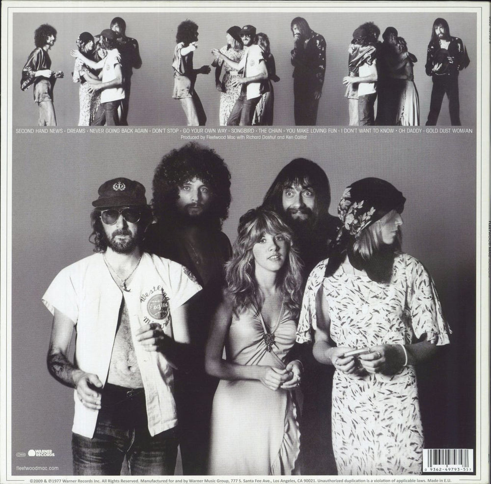 Fleetwood Mac Rumours UK vinyl LP album (LP record) 093624979357