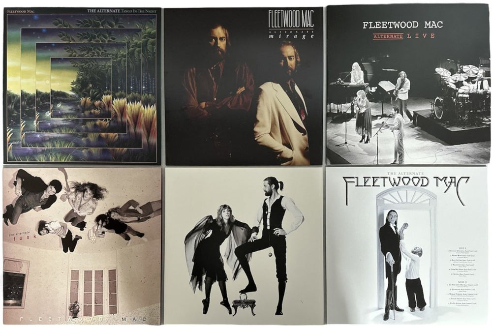 Fleetwood Mac The Alternate Collection - RSD 2022 - Clear Vinyl UK Vinyl Box Set MACVXTH841351