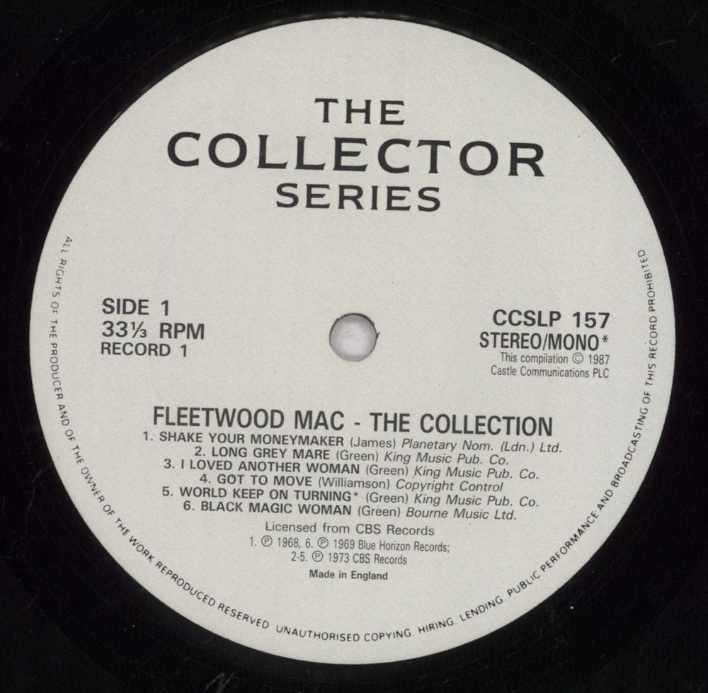 Fleetwood Mac The Collection - Hype Stickered Sleeve UK 2-LP vinyl record set (Double LP Album) MAC2LTH846983