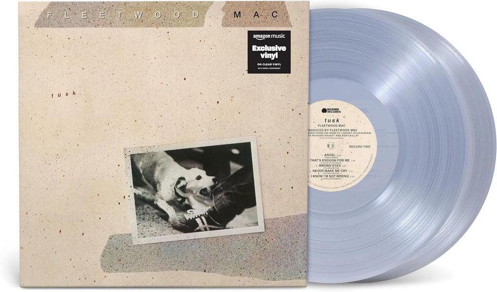 Fleetwood Mac Tusk: Amazon exclusive - Clear Vinyl - Sealed UK 2-LP vinyl record set (Double LP Album) 726395