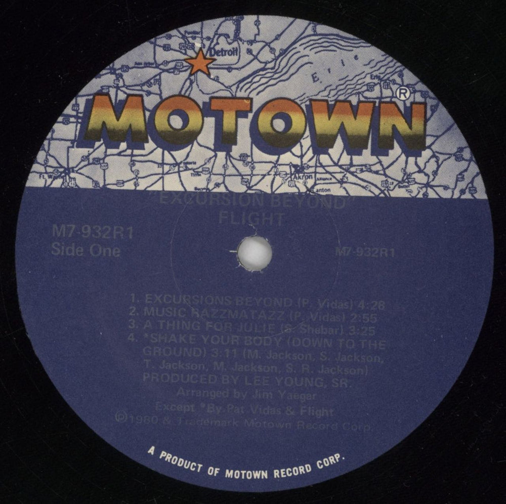 Flight Excursion Beyond US vinyl LP album (LP record) 3FLLPEX454441