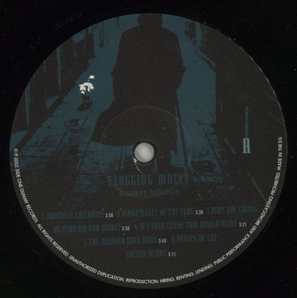 Flogging Molly Drunken Lullabies - 180g UK vinyl LP album (LP record) FBXLPDR866644