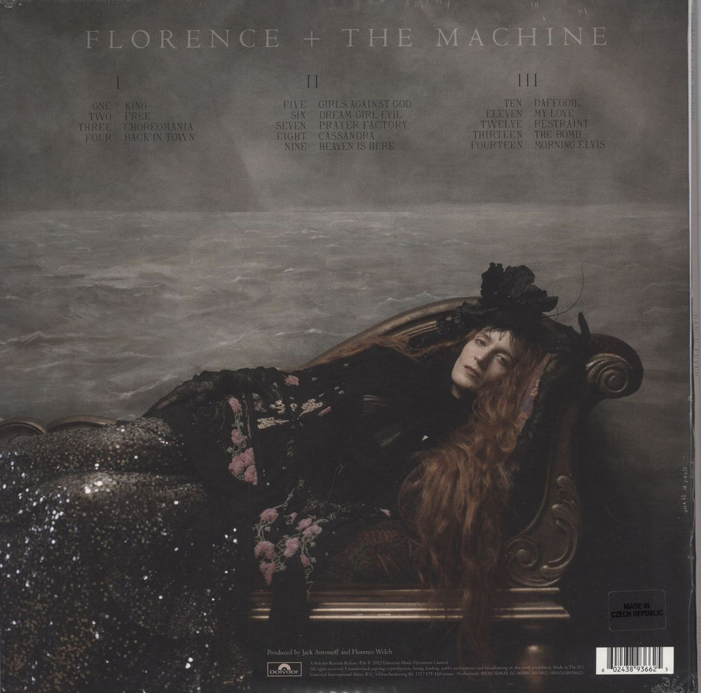 Florence + The Machine Dance Fever - Grey Vinyl - Sealed UK 2-LP vinyl record set (Double LP Album) 602438936625