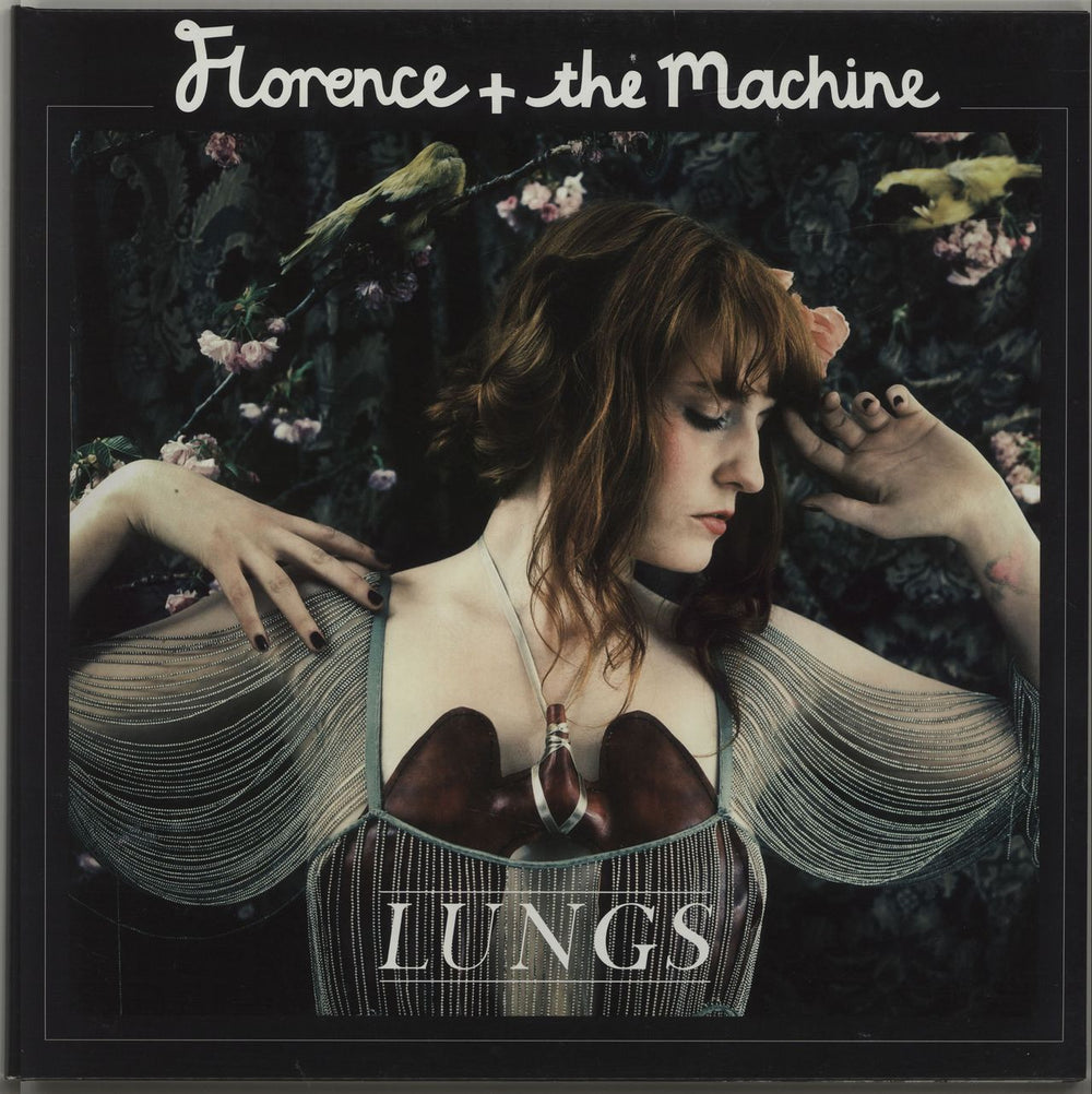 Florence + The Machine Lungs UK vinyl LP album (LP record) 2709106