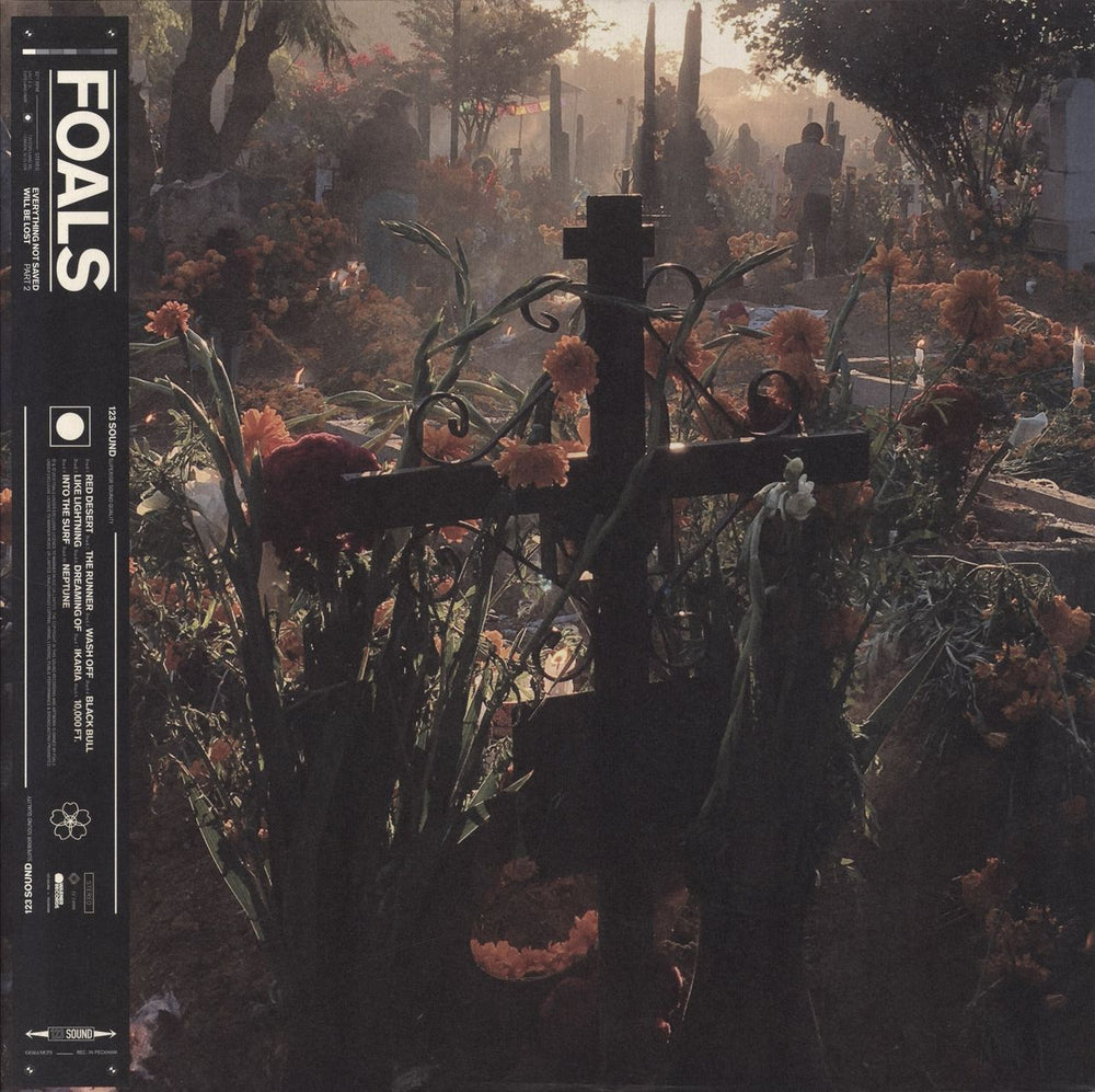 Foals Everything Not Saved Will Be Lost Part 2 - 180gm Neon Orange Vinyl UK vinyl LP album (LP record) 0190295394653