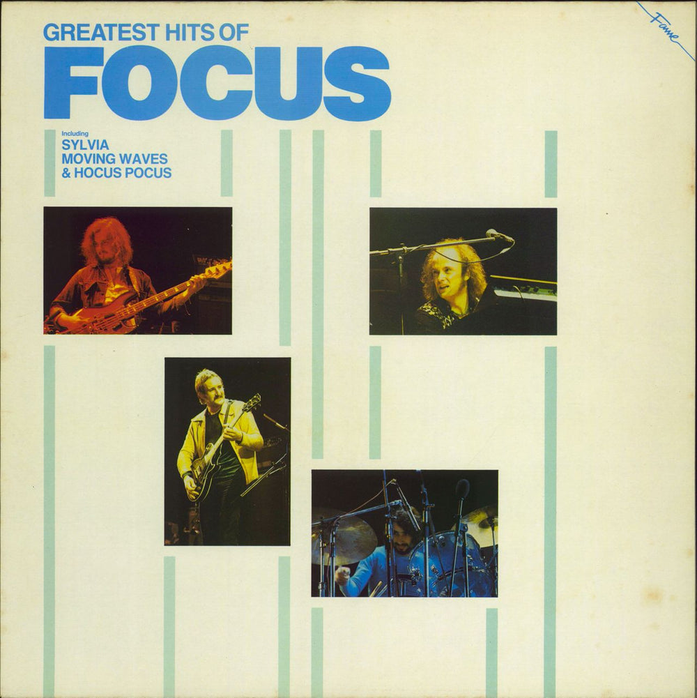 Focus Greatest Hits Of Focus UK vinyl LP album (LP record) FA4131121