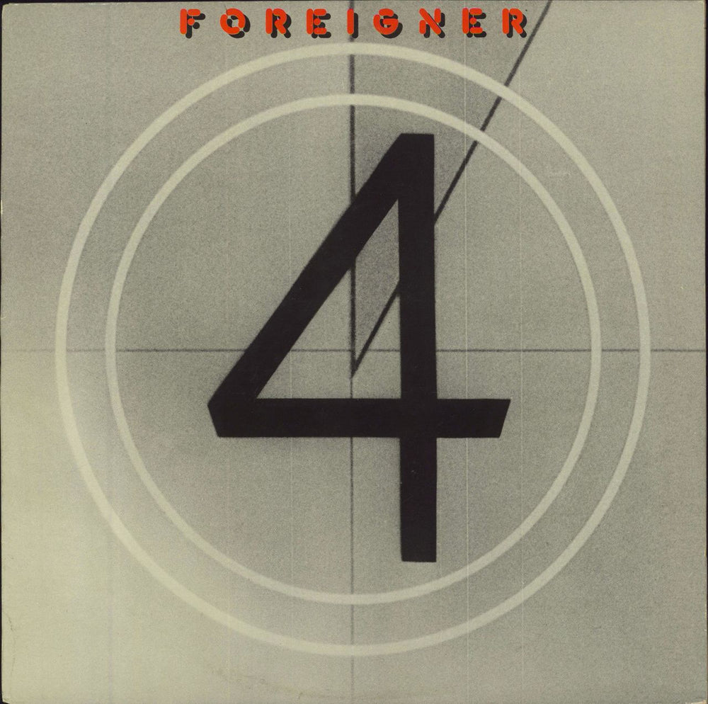 Foreigner 4 (Four) UK vinyl LP album (LP record) K50796