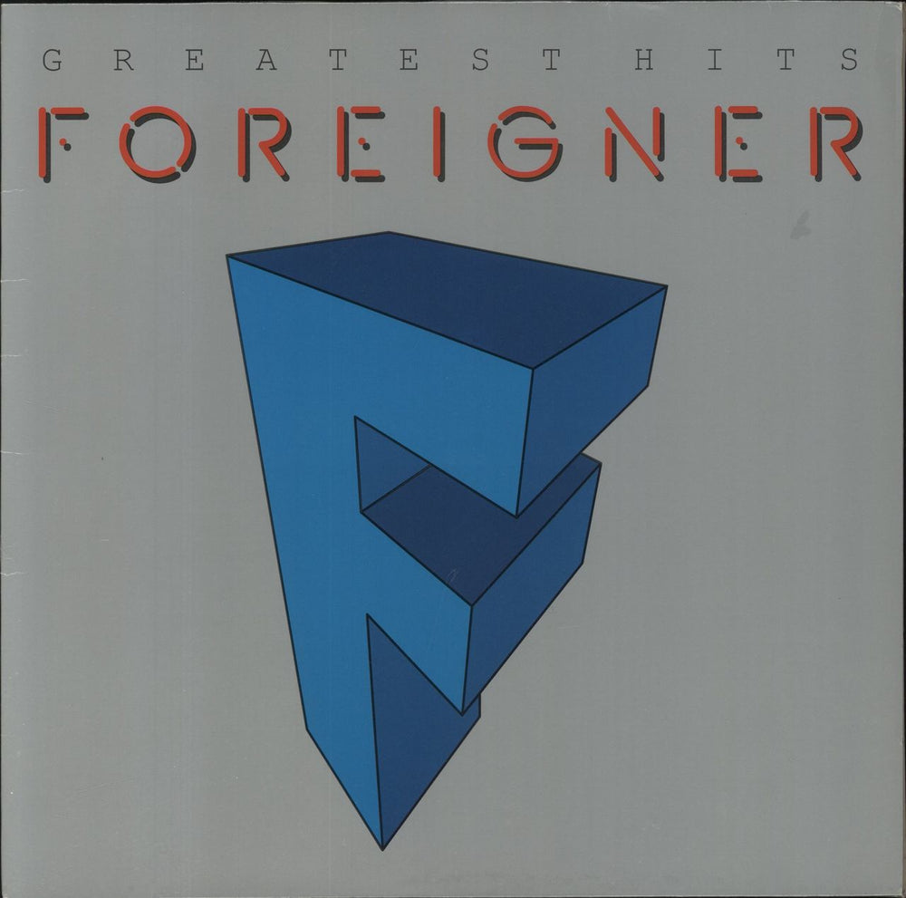 Foreigner Greatest Hits UK vinyl LP album (LP record) WX469