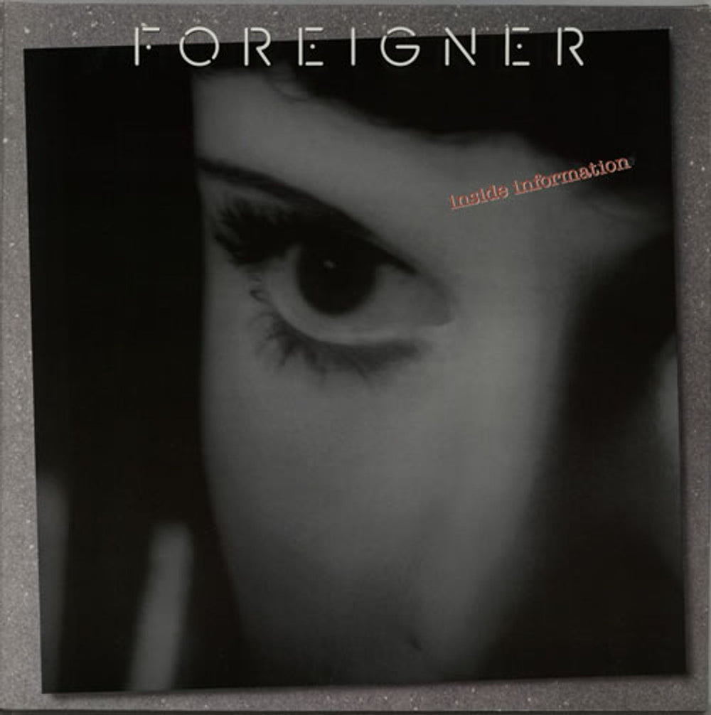 Foreigner Inside Information UK vinyl LP album (LP record) WX143