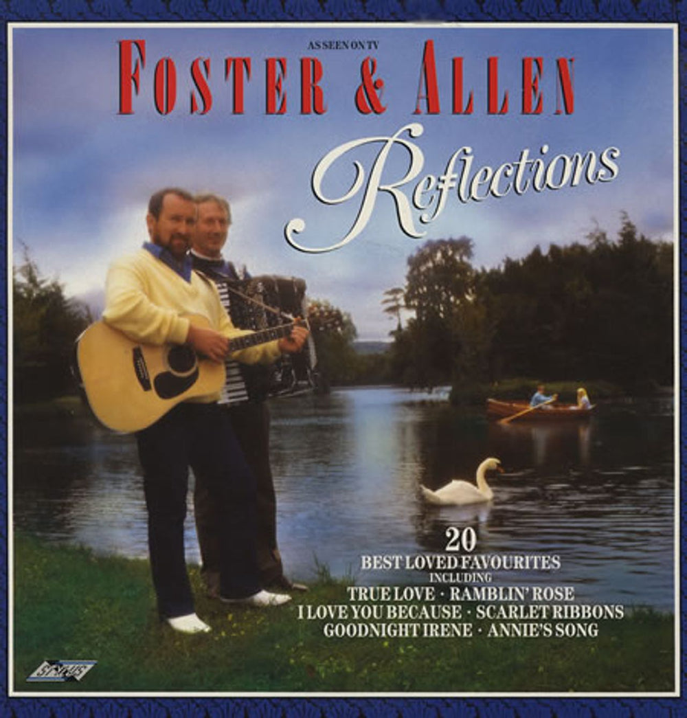 Foster & Allen Reflections UK vinyl LP album (LP record) SMR739