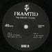 Framtid The Horrific Visions US 7" vinyl single (7 inch record / 45) 59B07TH836150