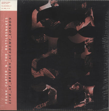 Frank Carter & The Rattlesnakes 23: Live At Brixton Academy London - 180gm Pink / White Vinyl - Sealed UK 3-LP vinyl record set (Triple LP Album) 3X_180G_12"LP