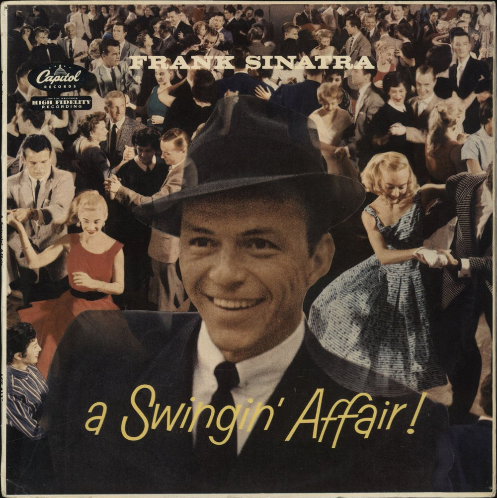 Frank Sinatra A Swingin' Affair - grey label UK vinyl LP album (LP record) LCT6135