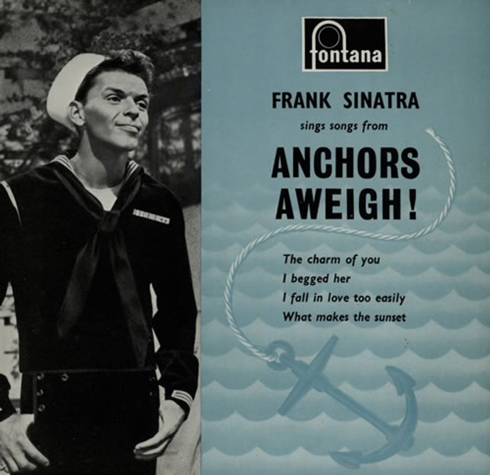 Frank Sinatra Anchors Aweigh! EP UK 7" vinyl single (7 inch record / 45) TFE17043