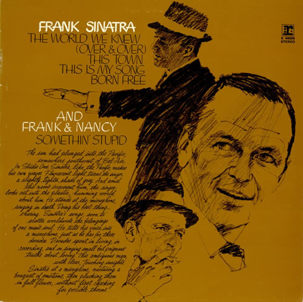 Frank Sinatra Frank Sinatra UK vinyl LP album (LP record) K44009