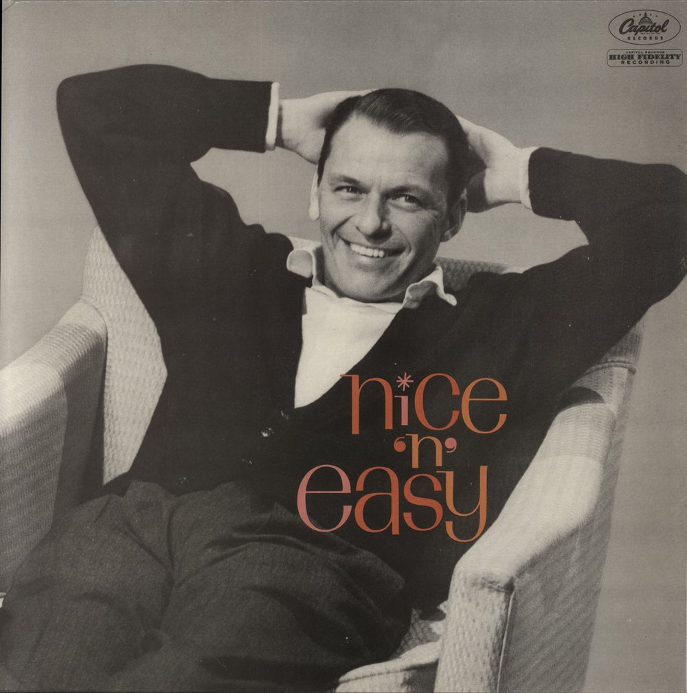 Frank Sinatra Nice 'n' Easy - Not For Sale Sticker UK Promo vinyl LP album (LP record) ED2601421
