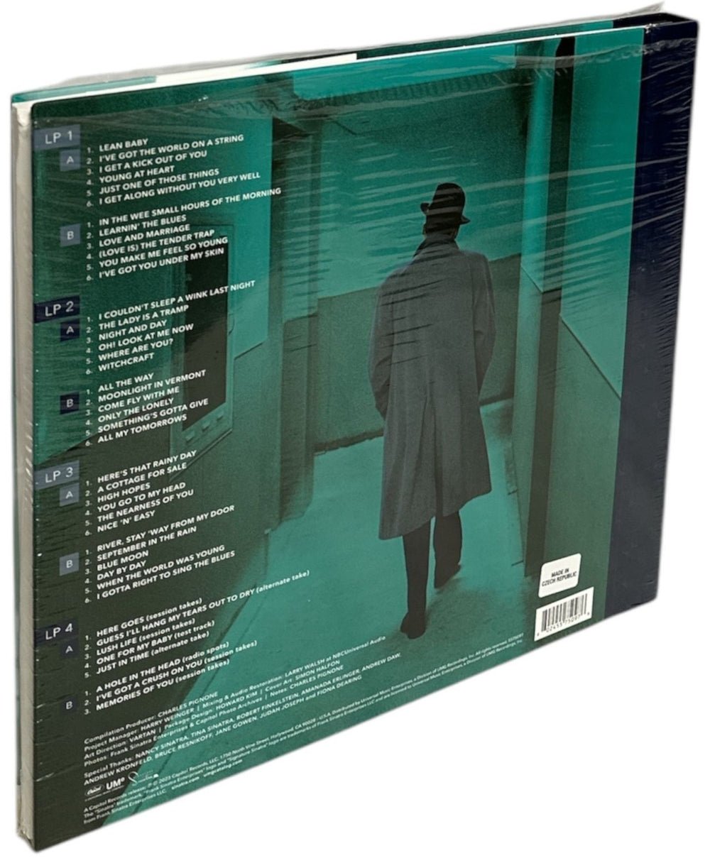 Frank Sinatra Platinum - Deluxe Edition 4-LP Hardcover UK Vinyl Box Set 602455750976