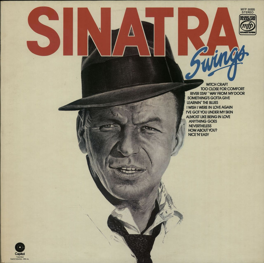 Frank Sinatra Sinatra Swings UK vinyl LP album (LP record) MFP50320